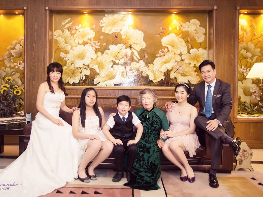 Chụp ảnh gia đình ngày Tết tại HCM