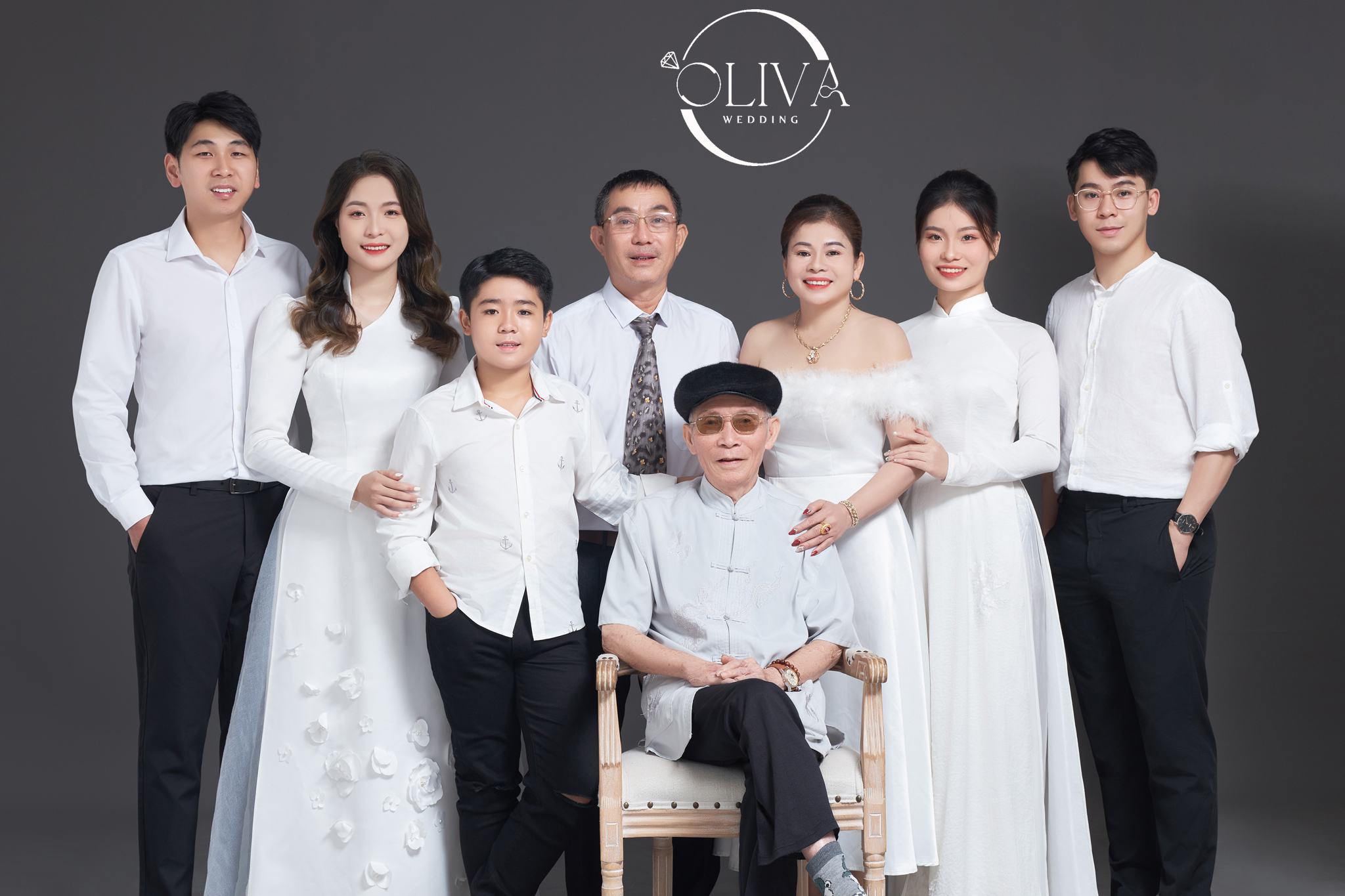 chụp ảnh kỉ niệm gia đình