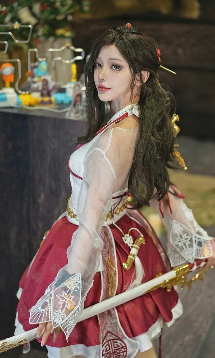 gái xinh cosplay quyến rũ