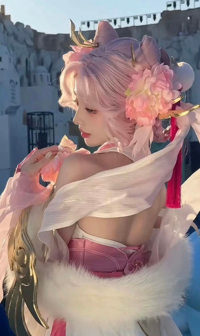 gái dễ thương cosplay