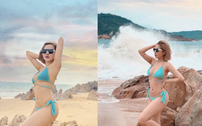 999+ Ảnh gái xinh Việt Nam mặc đồ thiếu vải bikini đẹp 9