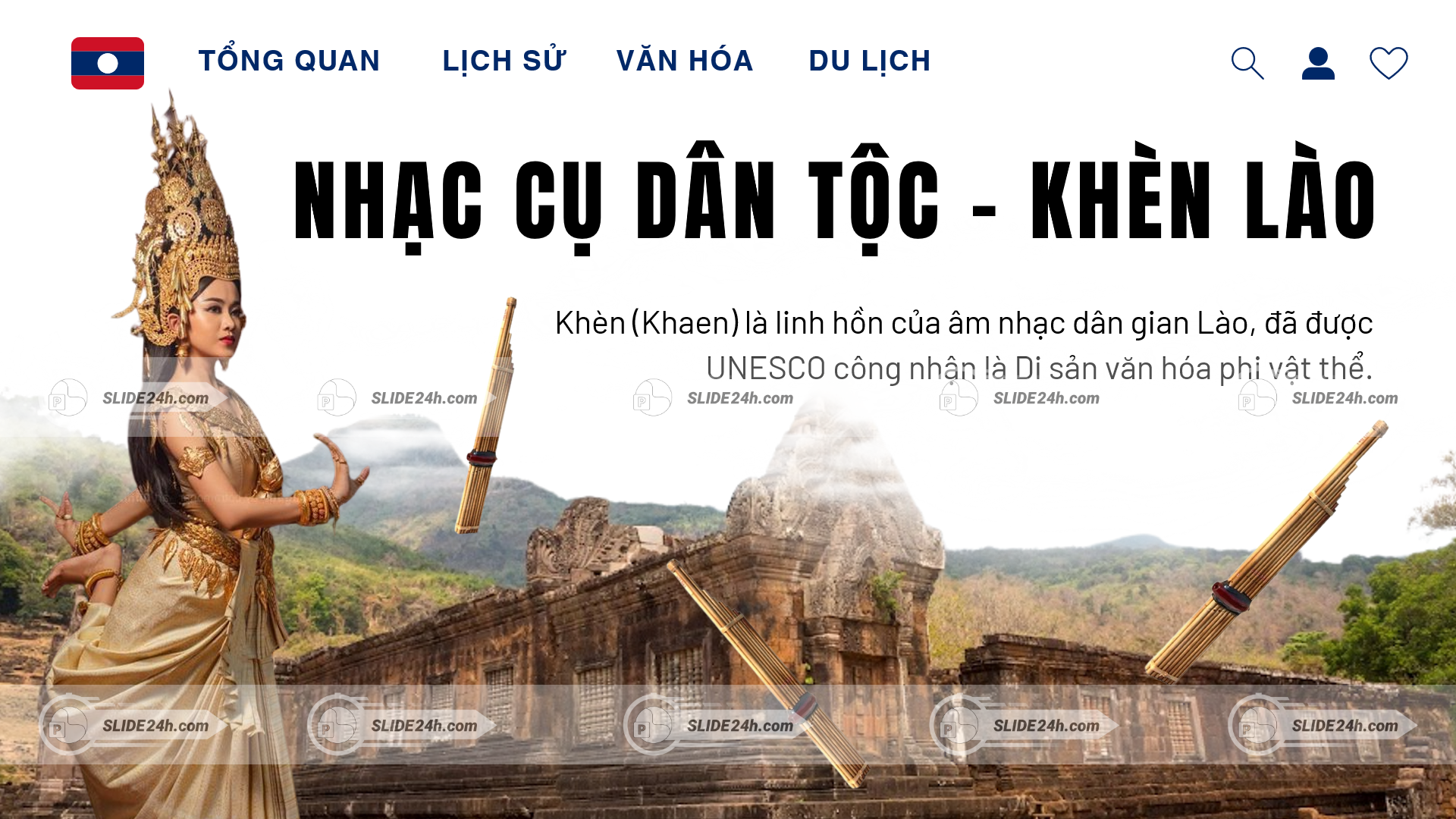 nhạc cụ khèn lào âm nhạc dân gian truyền thống