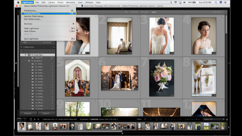 Lightroom nổi trội trong việc quản lý và sắp xếp hình ảnh
