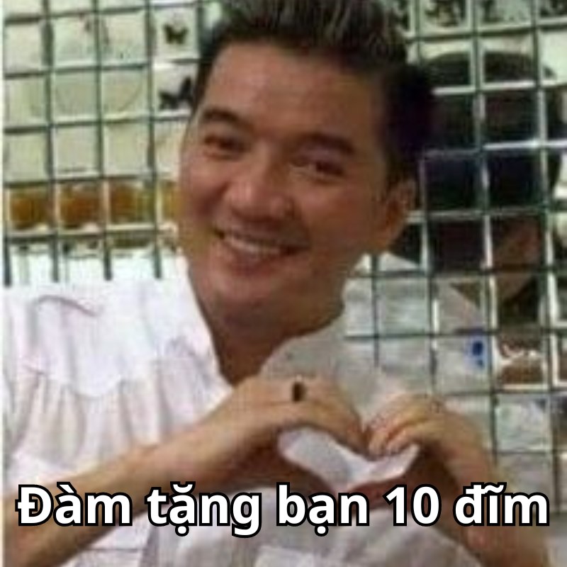 em bé thả like 10 điểm meme