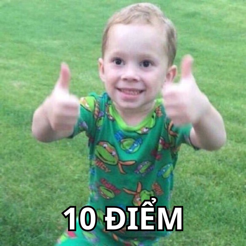 điểm 10 meme