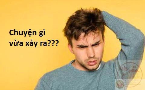 Meme gãi đầu chuyện gì xảy ra
