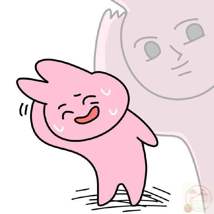 Meme gãi đầu cười ngại ngùng