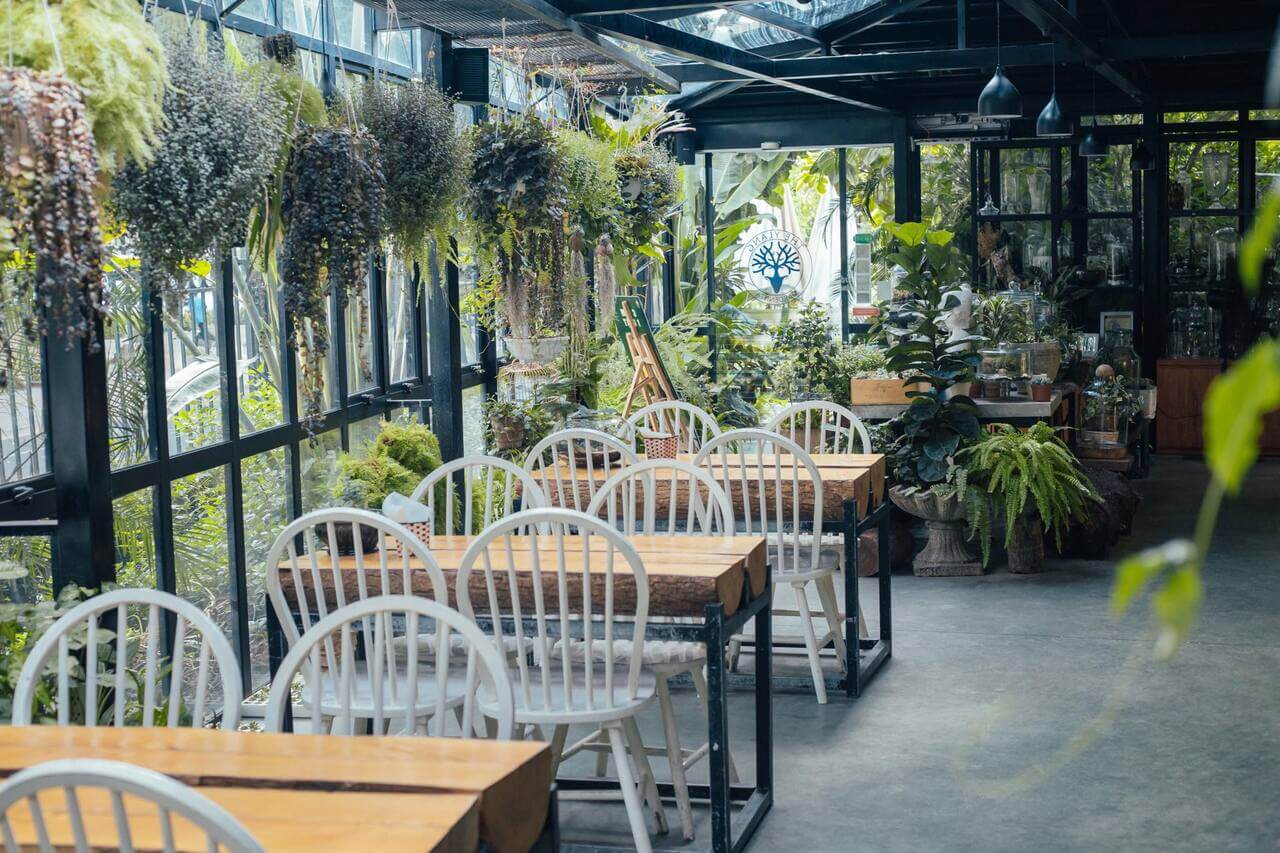 Quán cafe đẹp ở Hà Nội Gardenista Coffee 