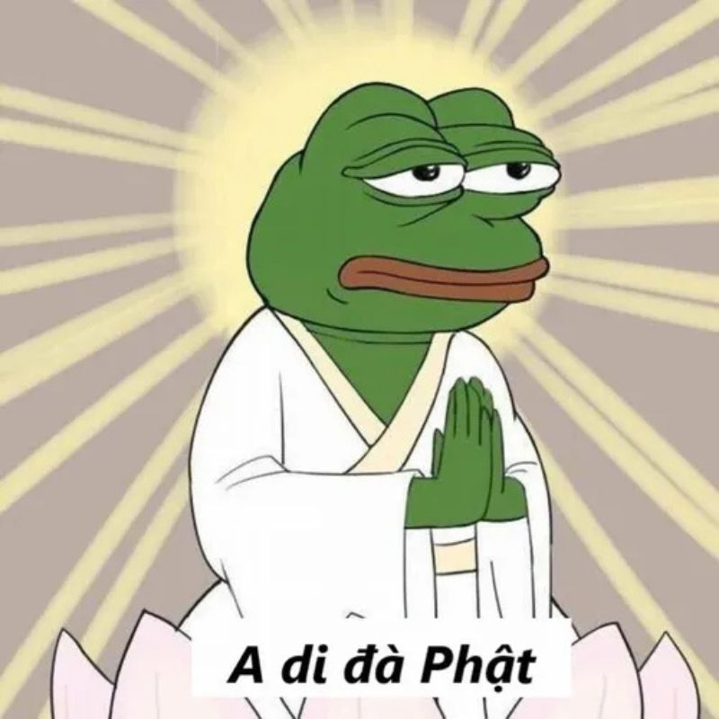 A di đà Phật meme