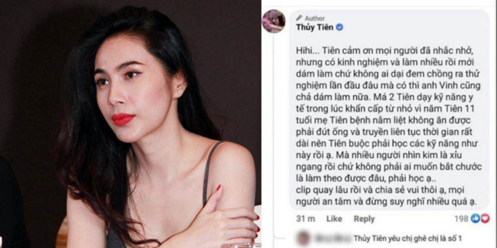 Clip Thủy Tiên truyền nước biển cho Công Vinh tại nhà gây tranh cãi - 3