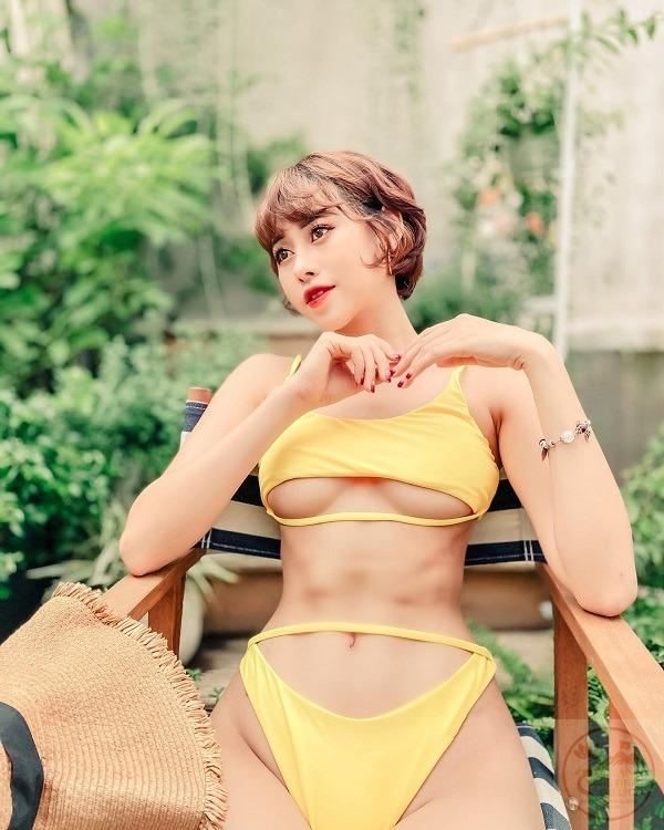 Tổng hợp 89+ Hình ảnh tiktoker Việt Phương Thoa bikini bưởi tròn