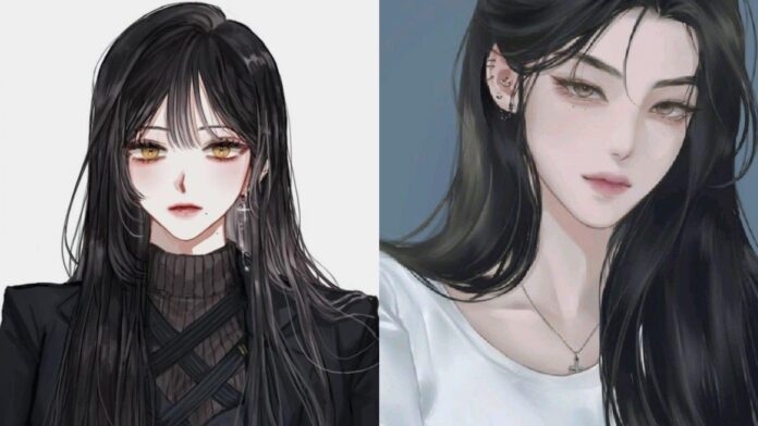 Gồm những hình ảnh anime nữ tóc dài nào?