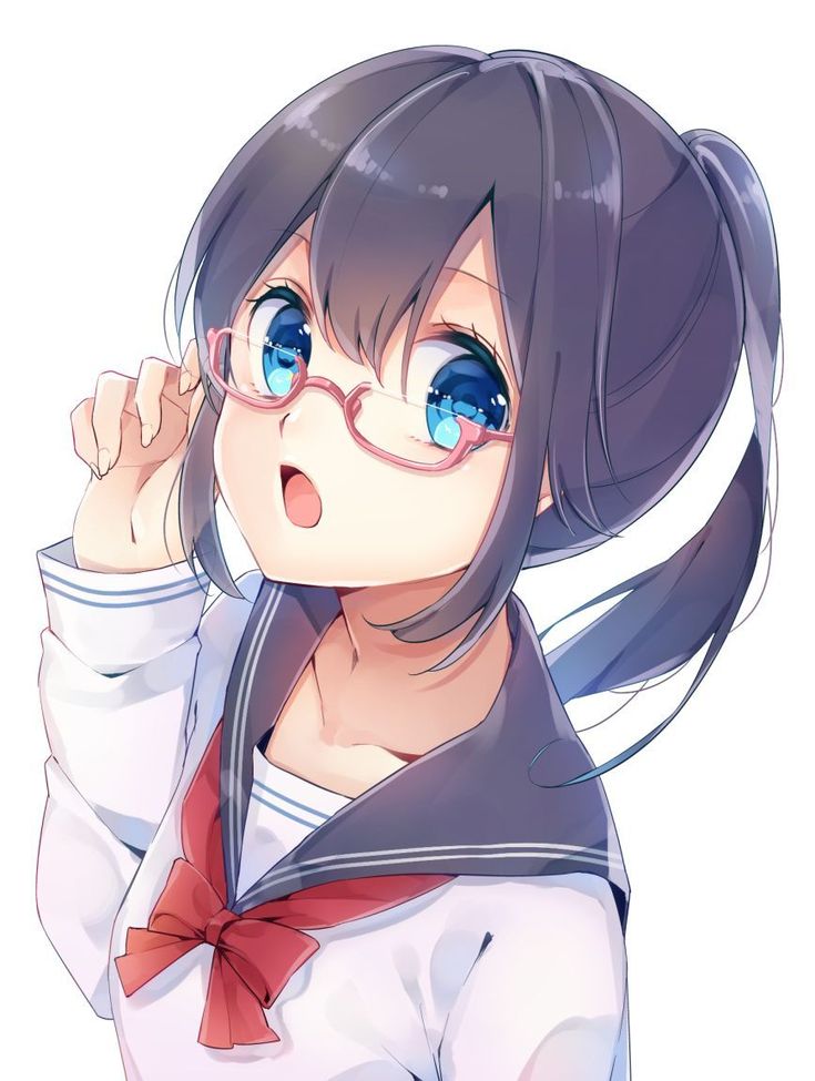 Gồm những hình ảnh anime nữ đeo kính nào?