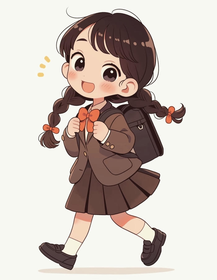 ảnh chibi nữ ngọt ngào dễ thương đáng yêu