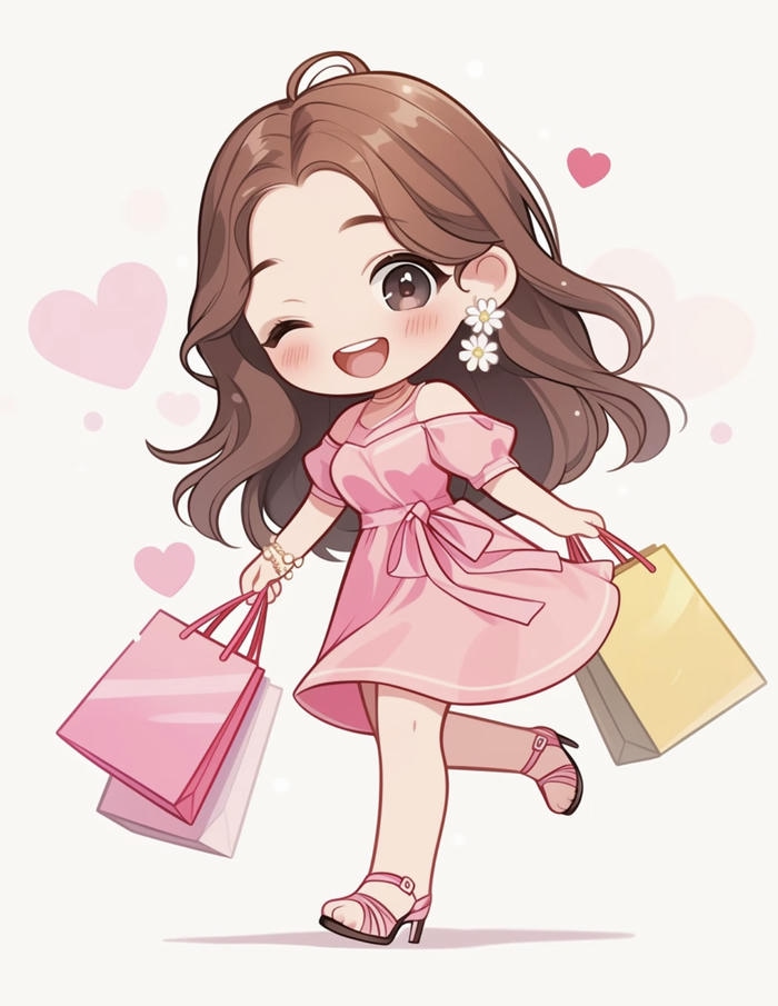 ảnh chibi nữ dễ thương nhìn là mê