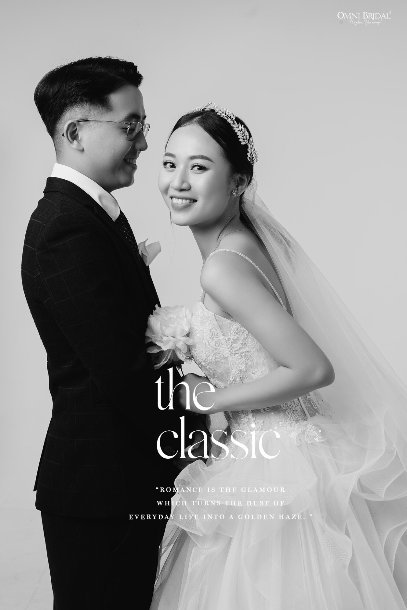 Xu hướng YÊU THÍCH chụp ảnh cưới studio ĐEN TRẮNG