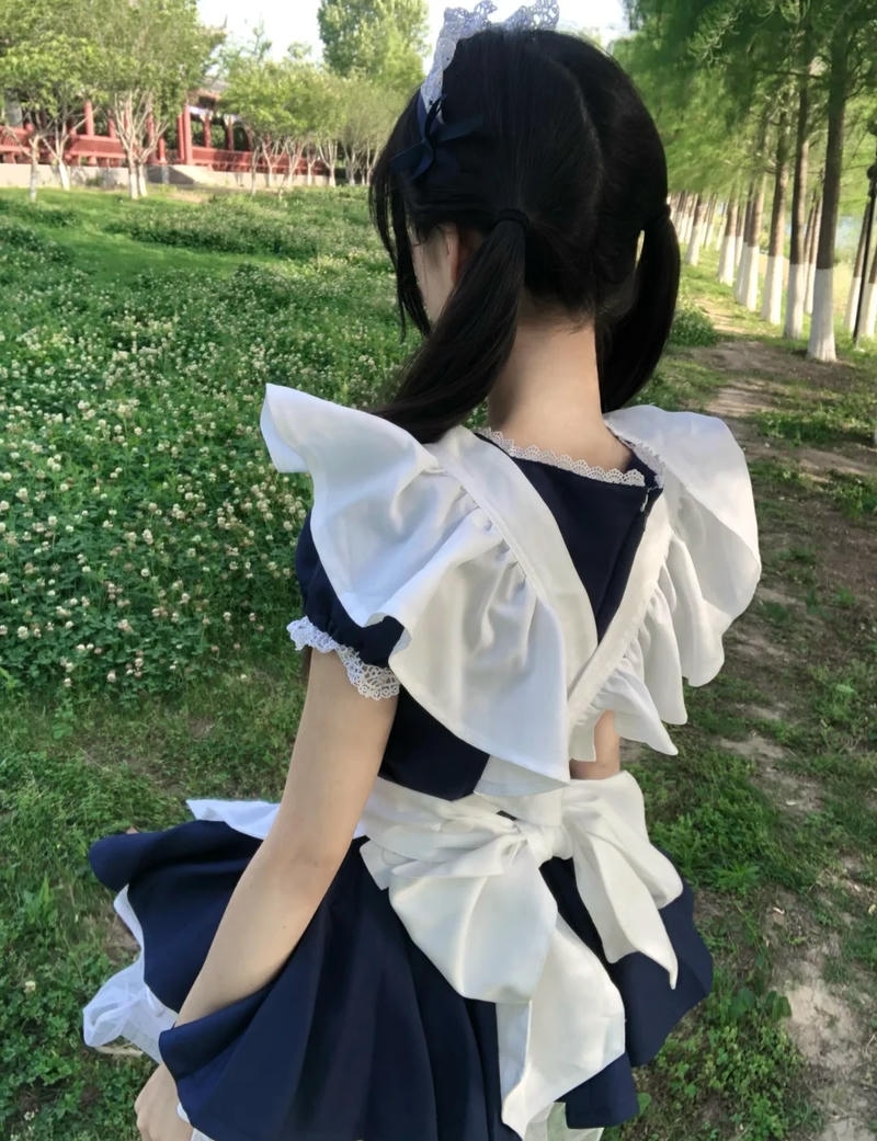 Trang phục maid anime tạo cảm giác đáng yêu nhẹ nhàng