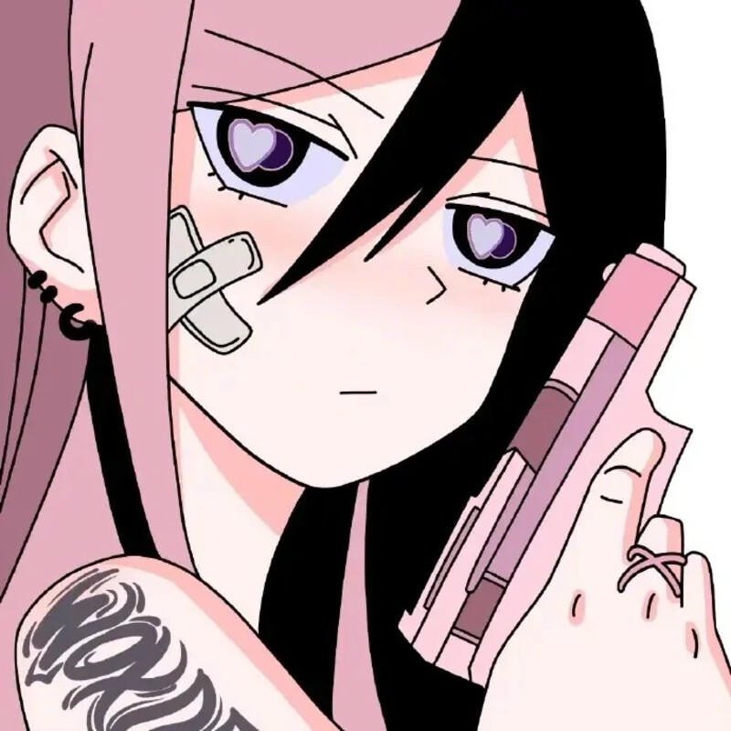 Hình ảnh anime nữ ngầu thần thái cuốn hút đầy bí ẩn