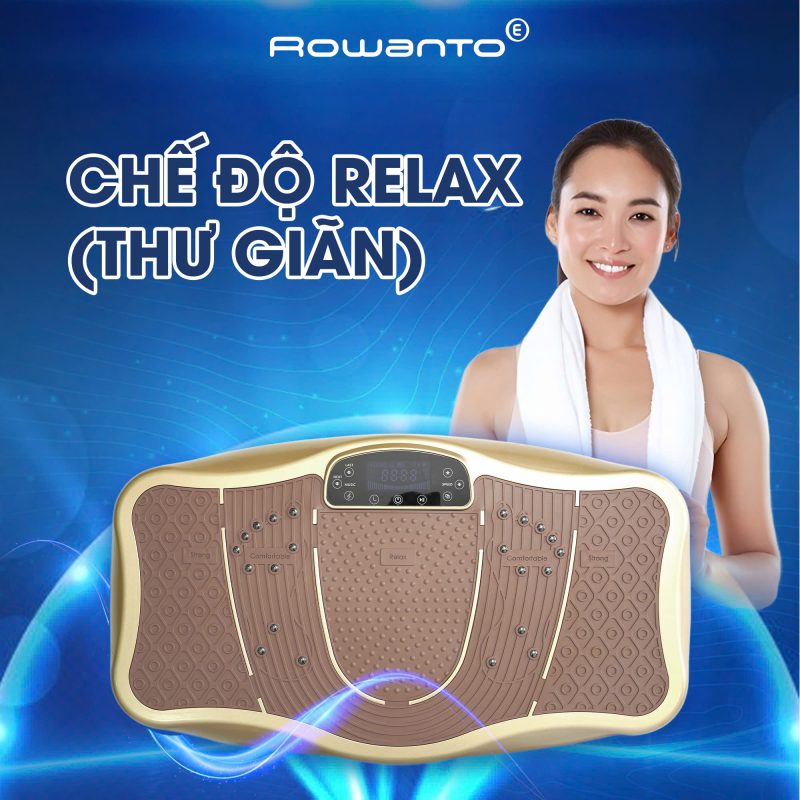 Máy Rung Thể Hình Rowanto K6 Slimmer Body