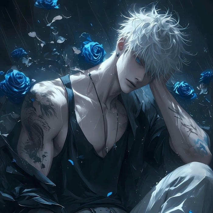 avatar anime cool nam khoe cơ bắp mạnh mẽ