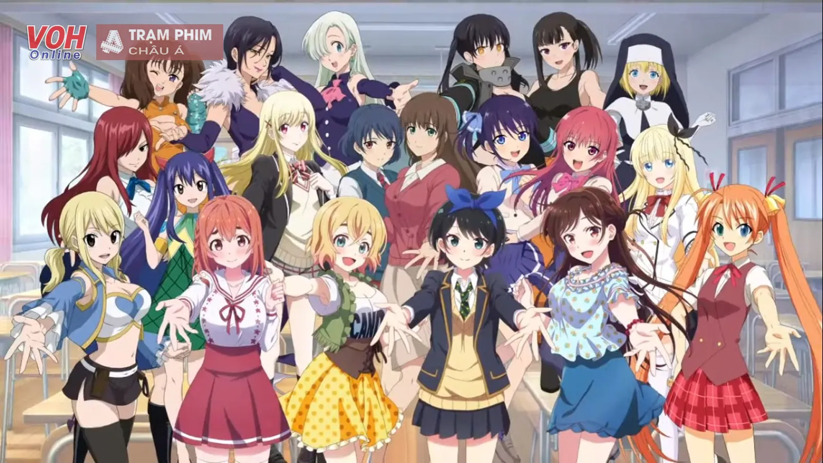 Grouping Các ảnh anime 18+ theo loại nhân vật waifu được yêu thích nhất là gì?
