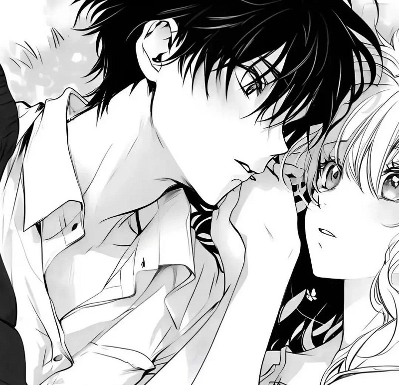 Hình avatar đôi anime đen trắng cực chất cho giới trẻ