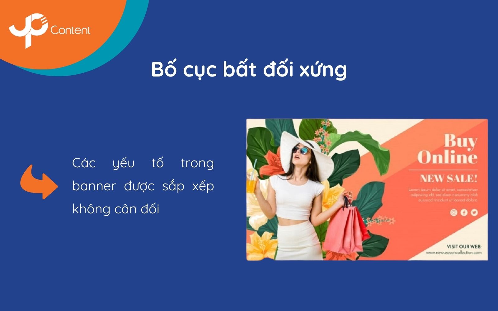 bố cuc bất đố xứng banner