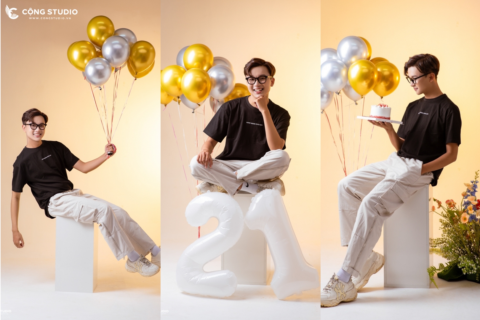 Concept Chụp Ảnh Sinh Nhật Studio