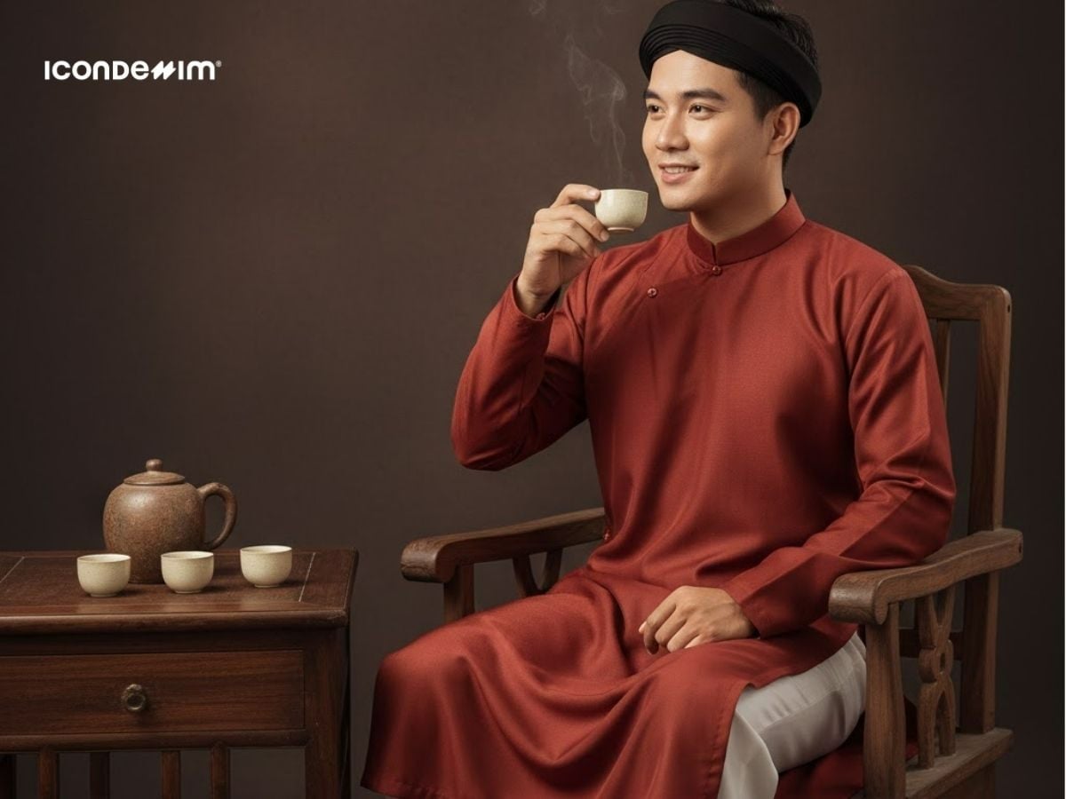Mặc áo dài thưởng trà cũng là một gợi ý hay dành cho bạn