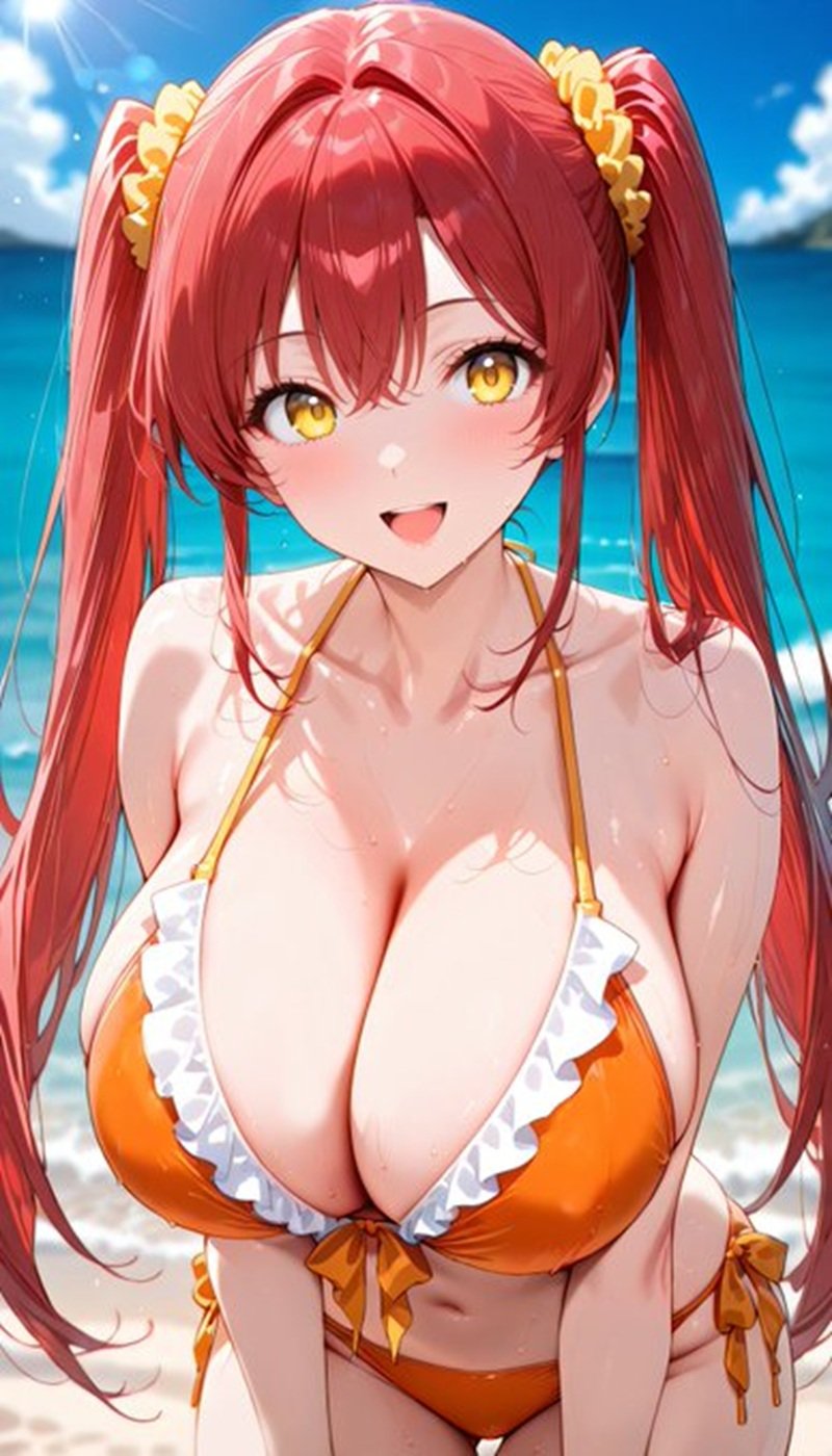 Ảnh gái anime bikini cực phẩm khoe toàn thân