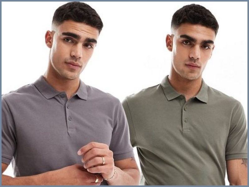 mặc áo polo đúng cách