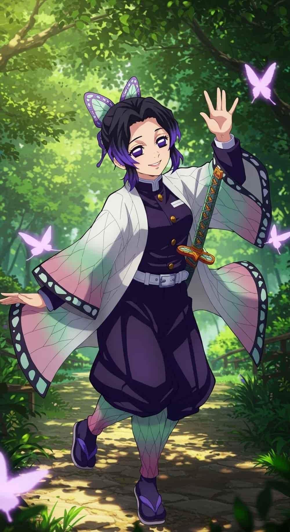 hình ảnh kochou shinobu