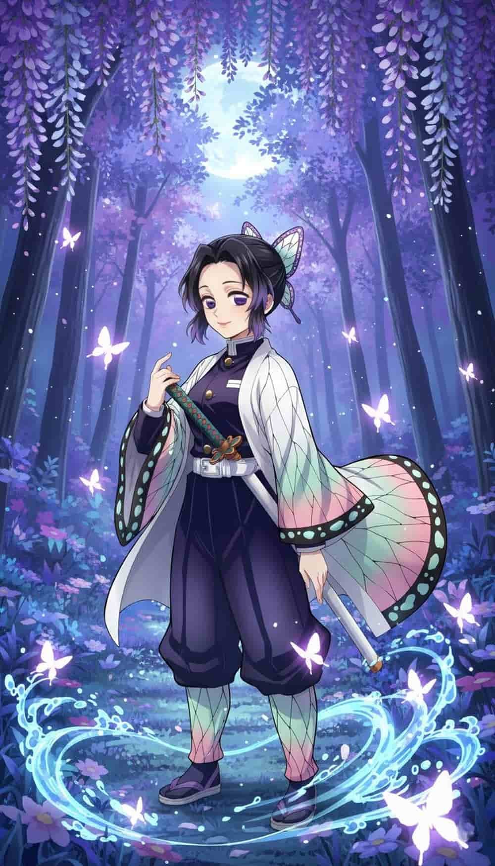 ảnh shinobu tức giận