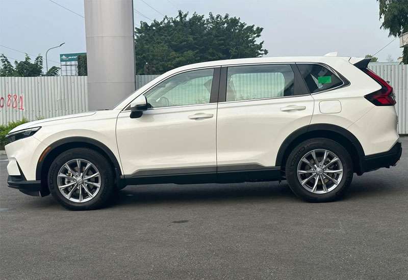 honda crv màu trắng