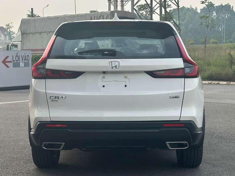 honda crv màu trắng