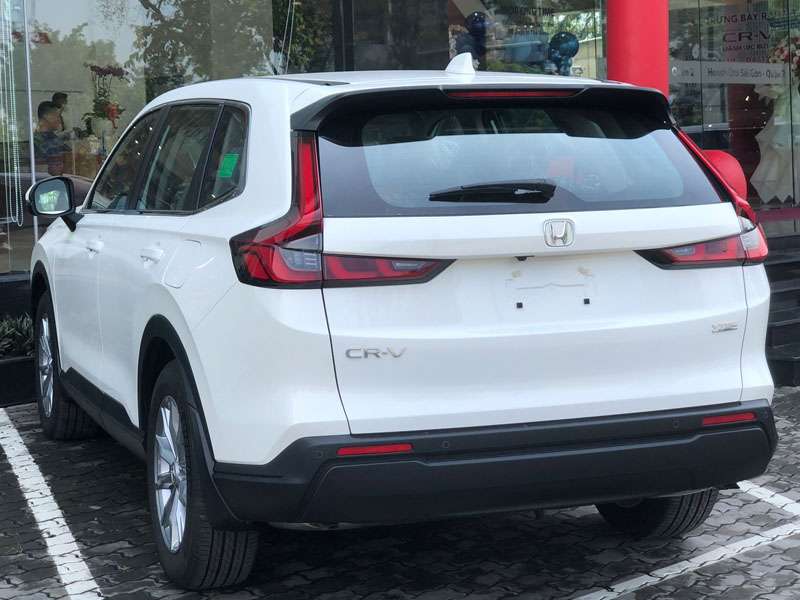 honda crv màu trắng