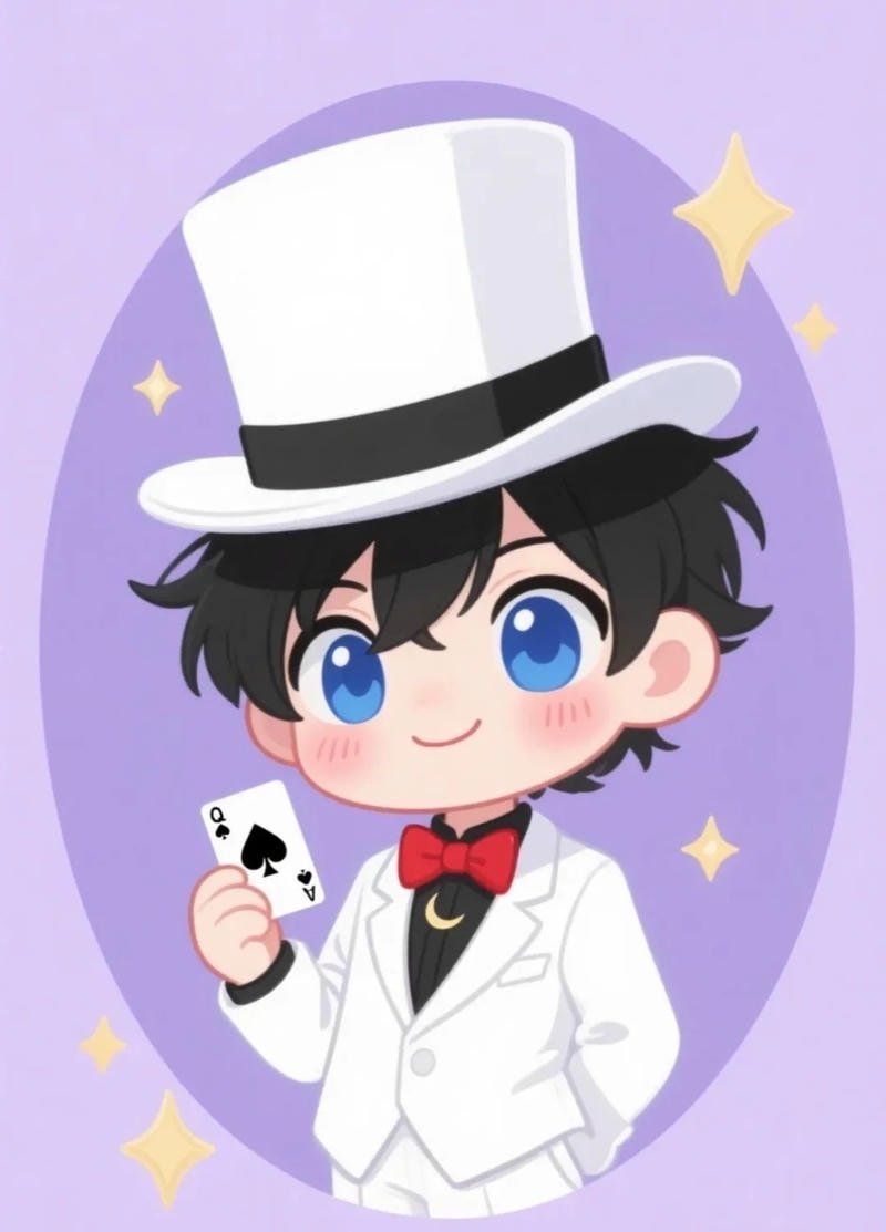 Tạo hình nhỏ nhắn của anime chibi nam