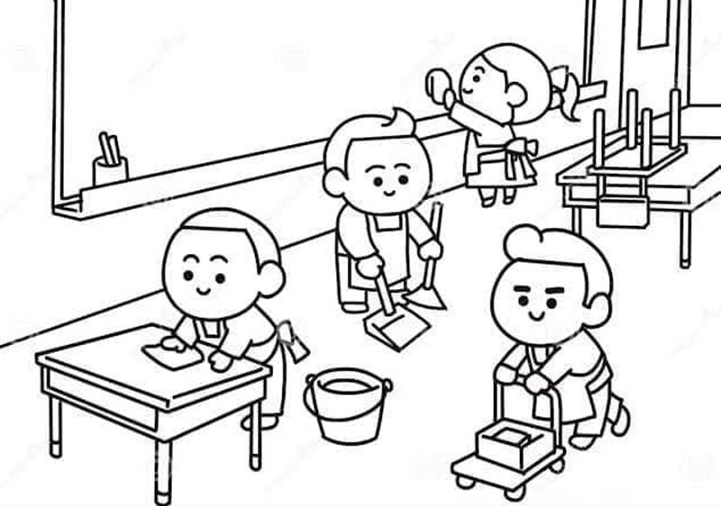 tranh tô màu bảo vệ môi trường 6