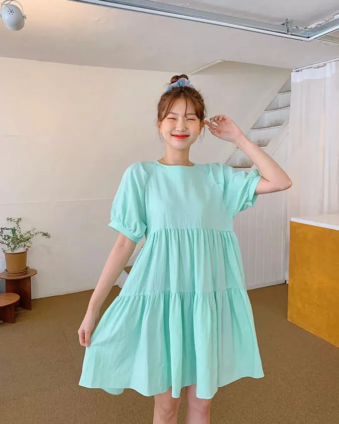 Cách tạo dáng chụp ảnh đẹp khi mặc váy 17