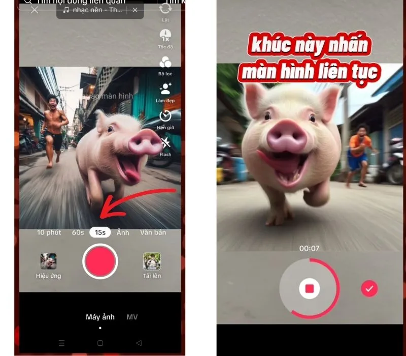 Hướng dẫn cách ghép mặt mình vào Runmeme, tạo ảnh rượt đuổi thú vị 17