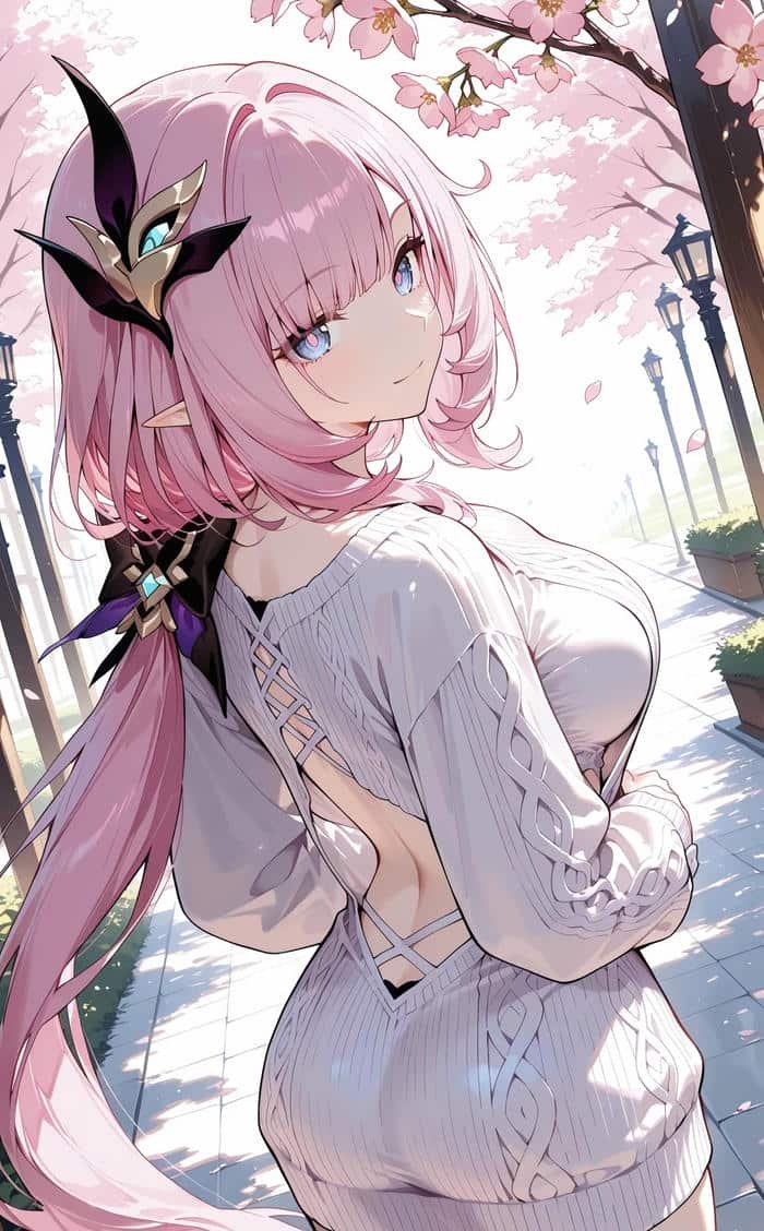 phong thái cá tính nhân vật anime nữ