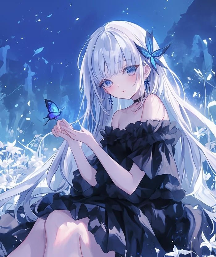 tạo hình nhân vật anime nữ cá tính