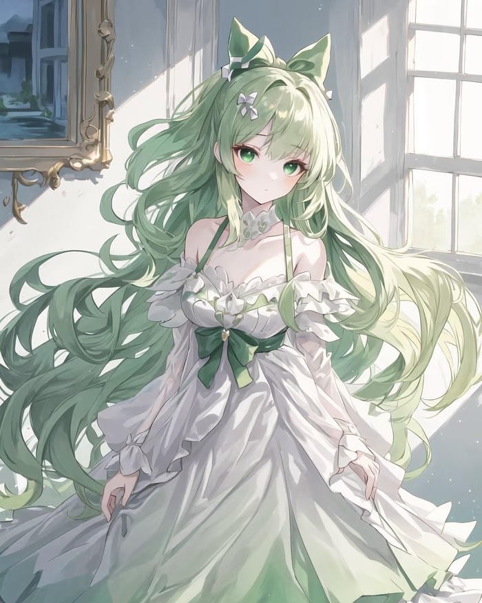 ảnh nhân vật anime nữ phong cách hiện đại