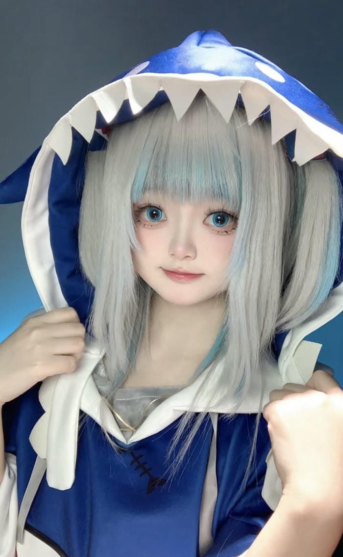 gentle vibe gura cosplay