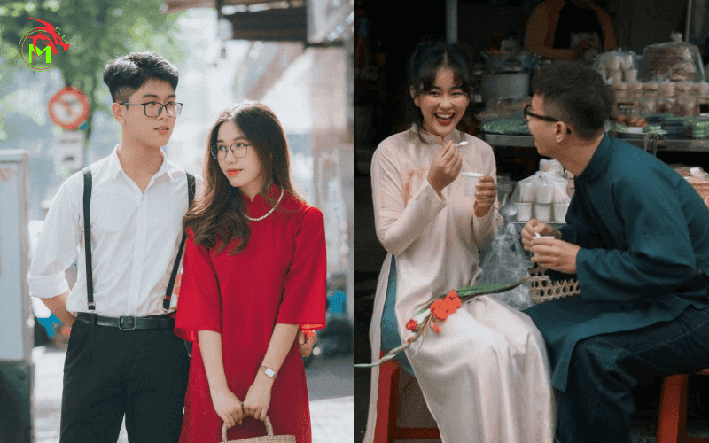 Concept chụp ảnh đôi tết