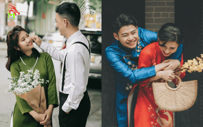 Concept chụp ảnh đôi tết