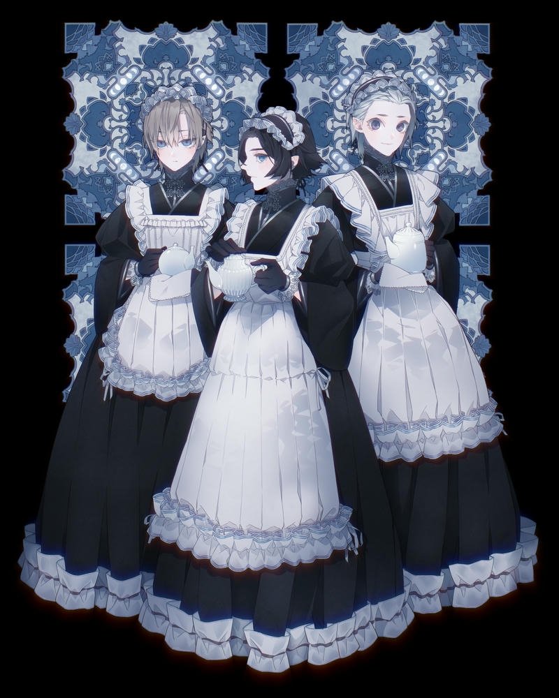hình ảnh anime hầu gái xinh