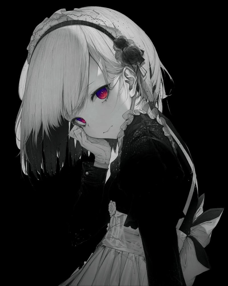 ảnh anime hầu gái ấn tượng