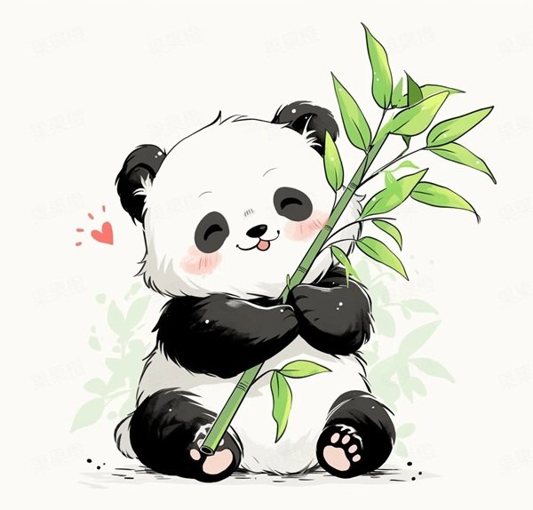 Hình nền gấu trúc kawaii dành cho điện thoại