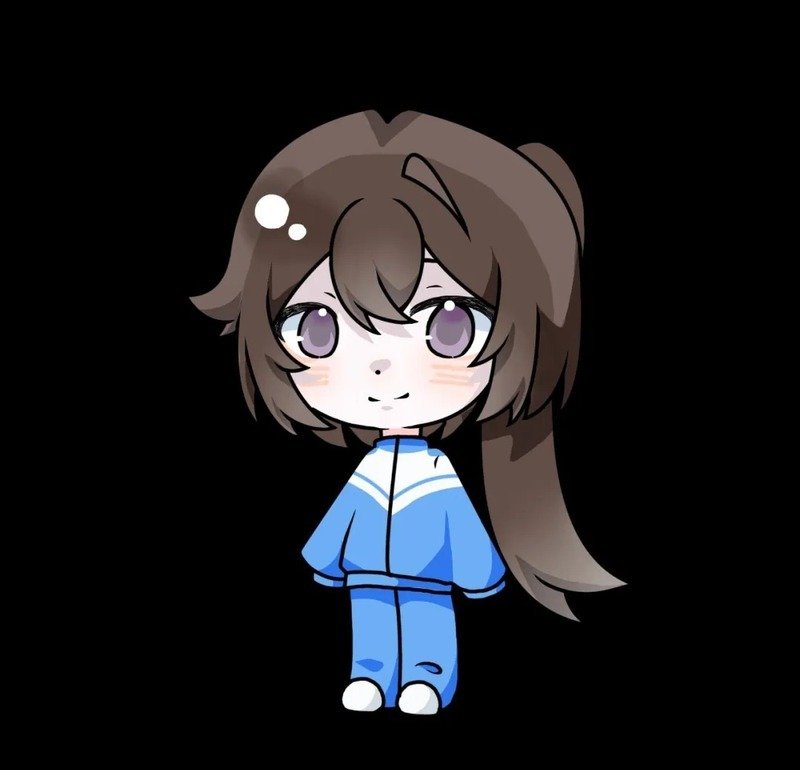 Hình học sinh chibi đang đọc sách trong lớp